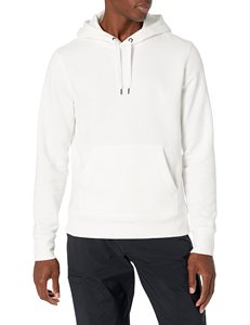 Sweat à capuche classique pour homme, automne, en polaire chaude, écologique, respirant, polyester/coton, coupe classique, impression numérique unie - Product Image 4