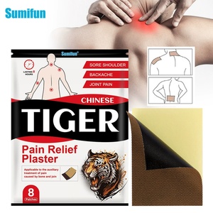 Cerotti alle Erbe Naturali Tigre Rossa Cinese all'Ingrosso <span class=keywords><strong>per</strong></span> Alleviare il Dolore Muscolare, Articolare, alla <span class=keywords><strong>Schiena</strong></span>, Spalle e Ginocchia - Product Image 4