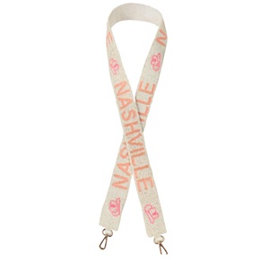 Correas de guitarra con cuentas de semillas de Color Go Pokes bordadas a mano con diseño de monedero de estrella accesorio de moda hecho a mano - Product Image 5