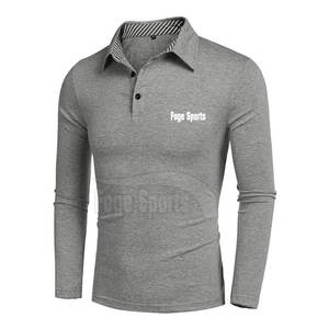 Manga corta de secado rápido de alta calidad para hombres para camisas Último diseño Sólido 100% Lona de algodón - Product Image 2