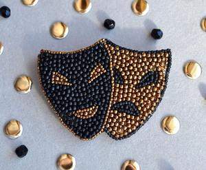 Llavero con Cuentas Hecho a Mano para Mujer, Adorno de Bolso con Cuentas Bordadas de Primera Calidad, Adorno de Bolso con Cuentas Bordadas a Mano - Product Image 3