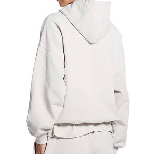 Sudaderas con capucha de poliéster personalizadas 280 GSM sudaderas de calidad premium precio de fábrica al por mayor cómodo ligero suave desgaste - Product Image 3