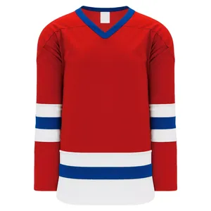 Customized Embroidered Ice Hockey Jerseys For Men Design Youth Hockey Wear Sublimated Ice Hockey Jersey - Product Image 3
