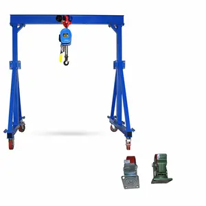 Warehouse used Fixed Height Steel Gantry Crane Mobile Gantry Crane for sale