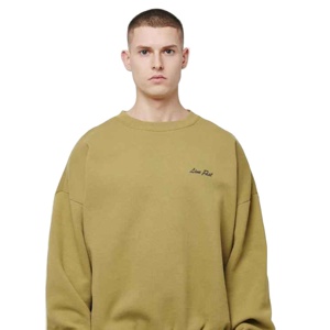 Haute qualité mode Super confortable hommes pull décontracté ample col rond pull à manches longues pull surdimensionné - Product Image 1