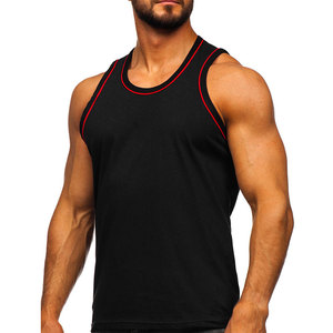Camiseta sin Mangas Deportiva Informal Retro Ajustada para Hombre, para Gimnasio, Ejercicio, Correr - Product Image 3