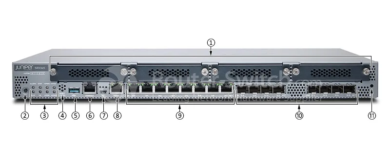 Reti SRX345-SYS-JB Gateway Ethernet