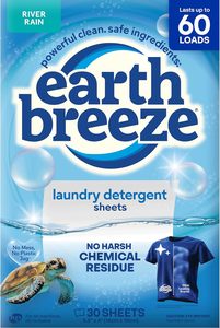Hojas de Detergente para Ropa Earth Breeze River Rain – 60 Lavados - Product Image 4