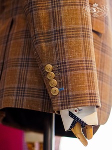 ชุดทักซิโด้แนวธุรกิจขนแกะ100% #256สำหรับผู้ชายผู้หญิงสไตล์ด้านหน้าอัดพลีทระบายอากาศได้สำหรับธุรกิจที่เป็นทางการขนาดพิเศษ2023 - Product Image 2