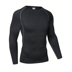 Nouvelles Chemises Rash Guard MMA Personnalisées de Qualité 2026 avec Logo Imprimé à Manches Longues pour Adultes et Garçons – Vente en Gros Sublimée - Product Image 1
