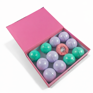 Bombas de Baño Orgánicas Hechas a Mano con Leche, Rosa, Lavanda, Manteca de Karité y Coco - Sales de Baño Relajantes e Hidratantes para Spa - Product Image 1