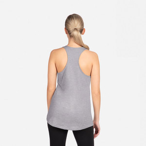 Next Level Women's Ideal Racerback Heather Gray Tank Women Tank Top Breathable Gym Racerback Tank Top - Product Image 5