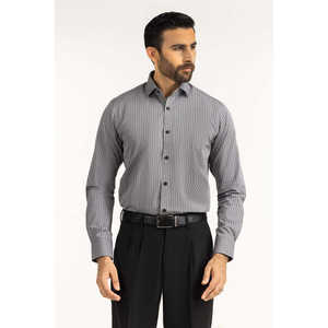 Modern Fit <b>Men's</b> Casual <b>Shirts</b> FS-STR25-241 100% Cotton Poplin Slim & Woven <b>Linen</b> Sizes 3XL & 6XL - Product Image 2