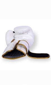 Gants de boxe en cuir PU de qualité supérieure respirants évacuant l'humidité Vente en gros Logo personnalisé Arts martiaux OEM/ODM - Product Image 2