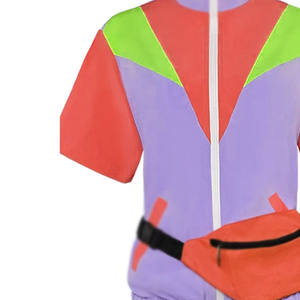 ชุดกางเกงขาสั้นกันลมระบายอากาศได้ดีของผู้หญิงเสื้อผ้าลำลองสำหรับฤดูร้อนรูปแบบที่เป็นของแข็ง - Product Image 3