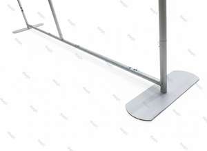 8x8 ウェディング新婚祝いカスタム枕カバー背景幕 アルミフレームテンションファブリック両面フォトブーススタンドバナー - Product Image 5