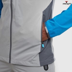 Veste à capuche en toile souple personnalisée de qualité supérieure avec logo frontal pour la mode d'hiver, fabriquée au Pakistan - Product Image 5