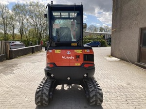 Mini-excavatrice Kubota U27-4, 2,7 tonnes, excavatrice compacte hydraulique pour travaux de construction, d'aménagement paysager et agricoles - Product Image 4