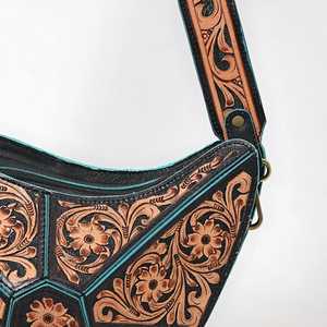 Western Tooling sac à bandoulière sculpture sac à bandoulière Designer de marque dames sacs à bandoulière femmes sacs à main - Product Image 3