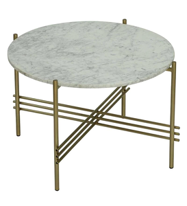 Recién llegado, mesa de centro con marco de Metal con tapa de mármol negro, muebles para sala de estar, mesa central, artículo de lujo moderno al por mayor - Product Image 5