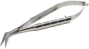 Tijeras Castroviejo Micro Rectas de Alta Calidad, Fuente de Energía Manual, Juego de Instrumentos Quirúrgicos de Acero Inoxidable Castroviejo - Product Image 3