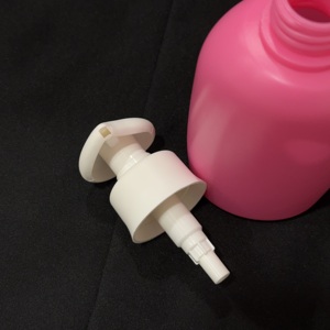 Modèle C0429 Origine Vietnam Ensemble de flacons cosmétiques aplatis APS 220-300ml Cylindre à fond plat Bouchon intérieur anti-fuite Plastique PE - Product Image 4