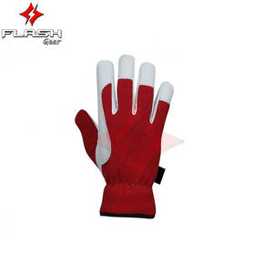 Gants de football sportifs en polyester de qualité supérieure, à doigts complets, extensibles, à enfiler, antidérapants, durables, protection des mains - Product Image 5
