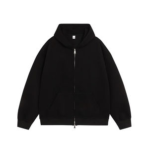 Sudadera con Capucha de Forro Polar con Cierre para Hombre, de Alta Calidad, 100% Algodón, Antiarrugas, Transpirable, Estilo Urbano, Personalizable, Varias Tallas - Product Image 5