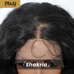 DWY High Quality Jet Black Front <b>Afro</b> Synthetic <b>Wig</b> Small Heat Resistant Glueless Premium Jet Black Front <b>Afro</b> Synthetic <b>Wig</b> - Product Image 6