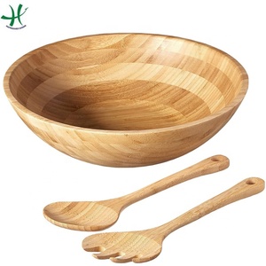 Cuchara de Sopa de Madera Ecológica Hecha a Mano para Utensilios de Cocina, Madera de Caucho - Product Image 3