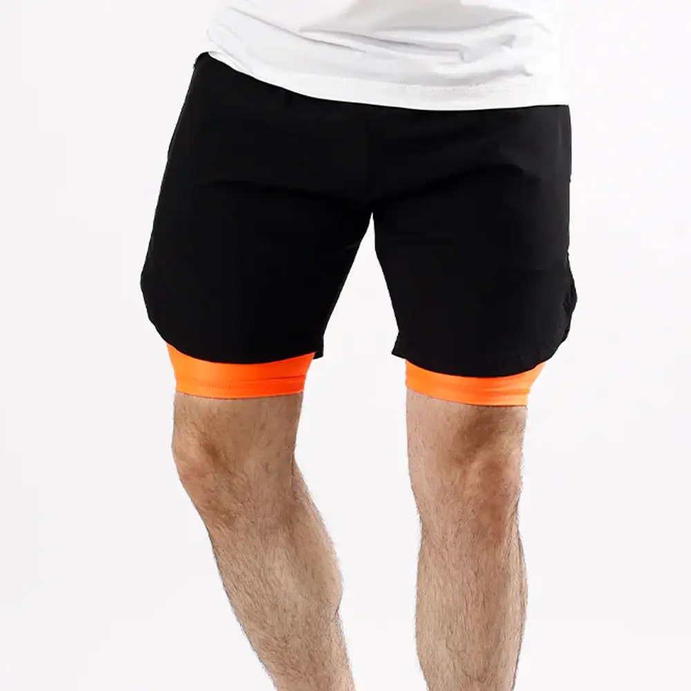 Ropa deportiva de la mejor calidad, pantalones cortos de compresión personalizados para correr y gimnasio, pantalones cortos de compresión para hombre hechos en fábrica profesional