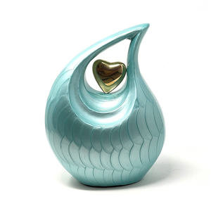 Meilleures ventes de conception d'urnes de crémation pour adultes, en aluminium, en métal, pour cendres à bas prix - Product Image 4