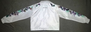 เสื้อแจ็กเก็ตกันลมมีกระดุมผ้าไนลอนสำหรับเล่นกีฬาฤดูใบไม้ร่วงและกางเกงขาสั้นเอวสูงออกแบบโลโก้ได้ตามต้องการขนาดพิเศษ - Product Image 3