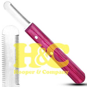 Ensemble de ciseaux et brosse de toilettage pour animaux de compagnie en acier inoxydable, écologiques et luxueux - Product Image 2