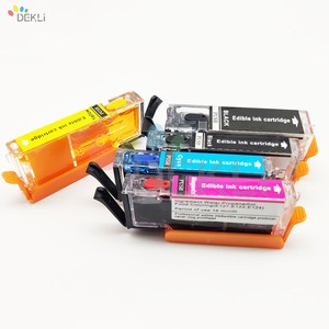 Cartucho de tinta comestible de 5 colores para Canon MG6650 MG7550 Cartucho de alimentos 550 <span class=keywords><strong>551</strong></span> - Product Image 3