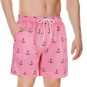 Pantalones cortos de playa de poliéster para hombre, ropa de gimnasio informal estética por sublimación personalizada OEM, ropa de calle, pantalones cortos de malla para baloncesto - Product Image 5