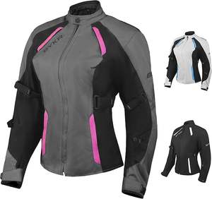 Womens <b>Motorcycle</b> <b>Jacket</b> For Women Ladies Motorsports Enduro Biker Adventure CE <b>Armored</b> Powersports Protective <b>Jackets</b> - Product Image 1