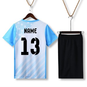 ผู้ชายแขนสั้นวอลเลย์บอลเจอร์ซีย์ชุดวอลเลย์บอลชุดเสื้อคอวีกระเป๋าคู่สั้นจับคู่ชุดฝึกซ้อมทีมที่กําหนดเอง - Product Image 2