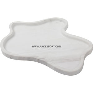 Excellent Quality Custom Size Newest Design Serving <b>Tray</b> for Home Usage Accessories Supplies Luxury Marble <b>Tray</b> for <b>Tea</b> Snacks - Product Image 2