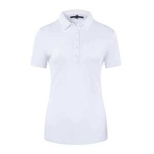 Vente en gros de polos décontractés pour femmes Polos respirants à manches courtes 100% coton de haute qualité avec logo personnalisé - Product Image 4