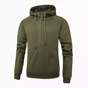 Sudadera con capucha de algodón de alta calidad para hombre con cuello con capucha Impresión digital personalizada para invierno - Product Image 4