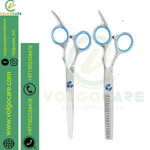กรรไกรตัดผมสแตนเลสขนาด6.5นิ้ว J2มาใหม่2024พร้อมมีดโกน - Product Image 3