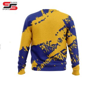 Sudadera de estilo urbano con cuello redondo, estampado digital, manga larga, tipo jersey, a precios razonables. - Product Image 2