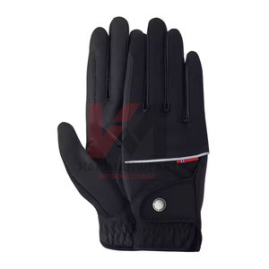 Guantes de cuero para montar a caballo portátiles más vendidos, guantes deportivos de cuero de diseño personalizado de calidad superior, durabilidad ecuestre - Product Image 1