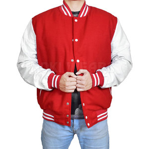 แจ็กเก็ตฤดูหนาวแบบเลตเตอร์แมนสำหรับผู้ชายมาใหม่ - Product Image 5