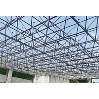 Estructura de acero de gran envergadura Marco espacial Truss Techo Almacén Edificio de fábrica