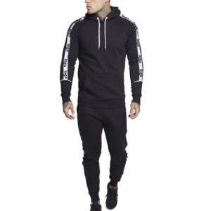 New Design Embroidered Blank Cotton French Terry 500 GSM <b>Hoodie</b> Puff Print Blank Heavyweight <b>Oversized</b> Tracksuit For Men - Product Image 1