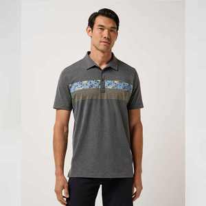 Polo de golf para hombre con tejido transpirable de secado rápido ideal para entrenamiento de torneos de ropa deportiva y uso casual al aire libre - Product Image 5