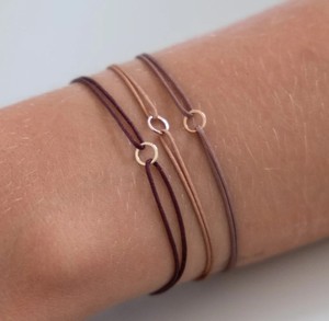 Karma <b>Bracelet</b>, Red <b>String</b> <b>Bracelet</b>, Red Cord <b>Bracelet</b>, Thin <b>Bracelet</b>, Gift Idea - Product Image 1
