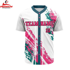 Camiseta de Béisbol Personalizada con Bordado para Jugadores y Uniformes Oficiales de Equipo - Product Image 4